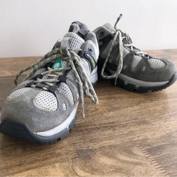 Dakota Steel Toe Sturdy Lace Up Work Outdoor Grippy Safety Sneakers Shoes Grey - Picture 14 of 14